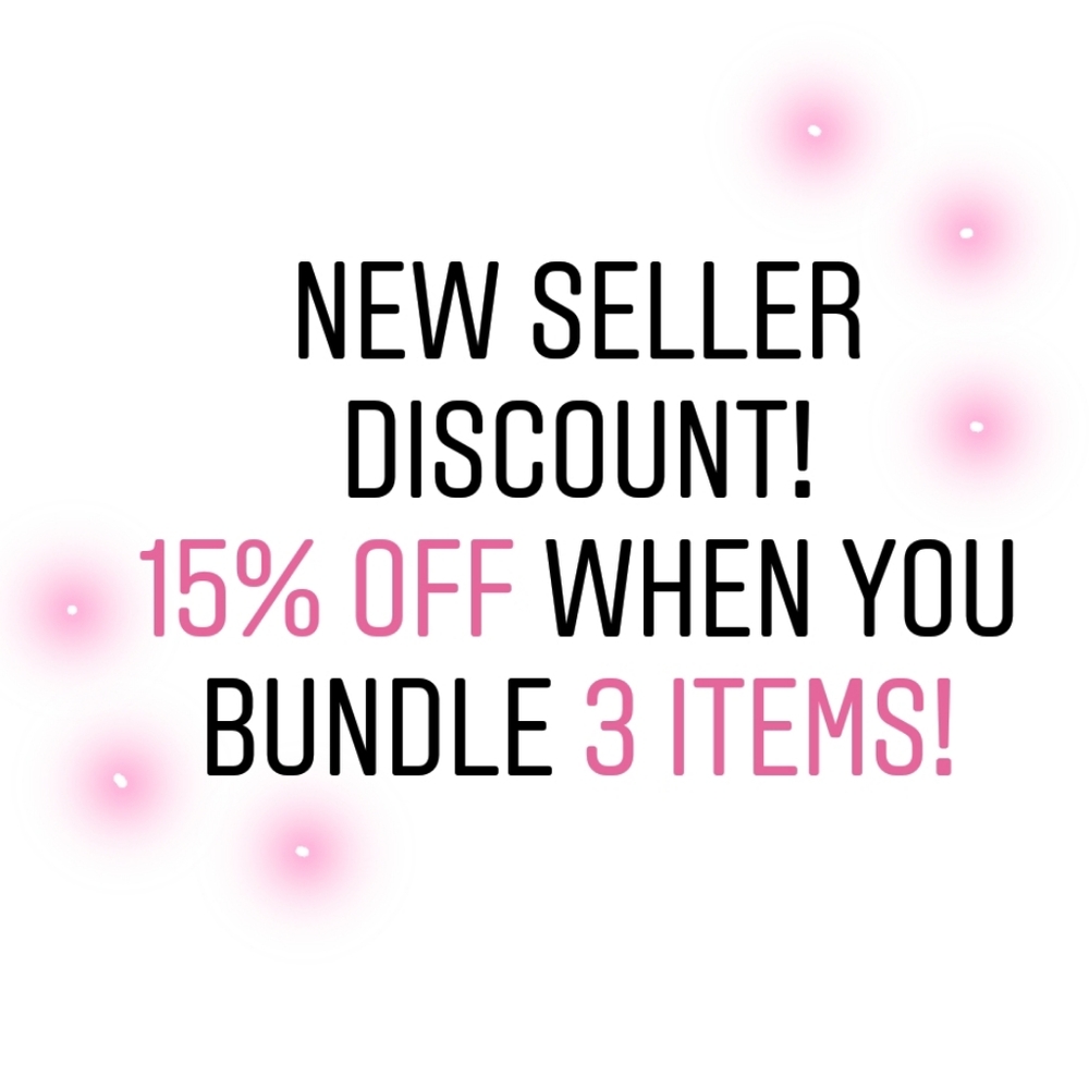 NEW SELLER DISCOUNT!